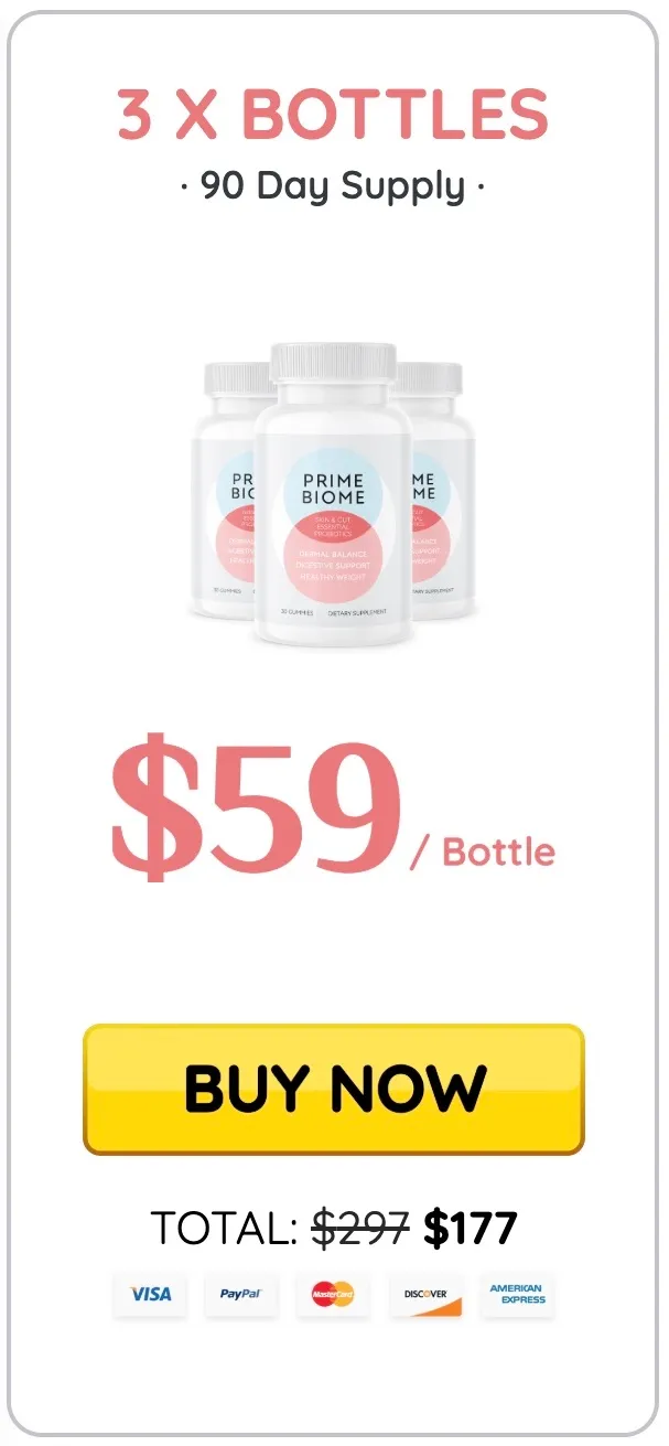PrimeBiome 3 bottle