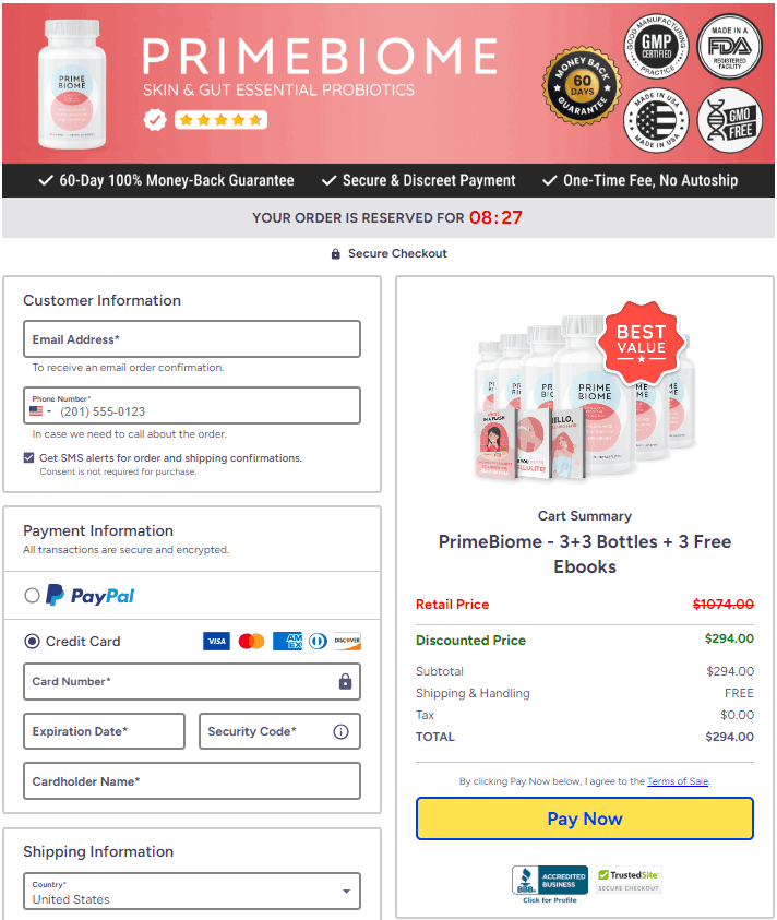 PrimeBiome-Secure-Checkout